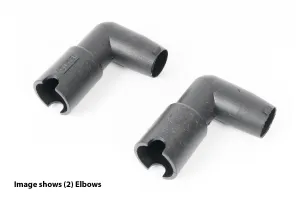 Bato (Dutch) Bucket Drainage Elbow (Black)