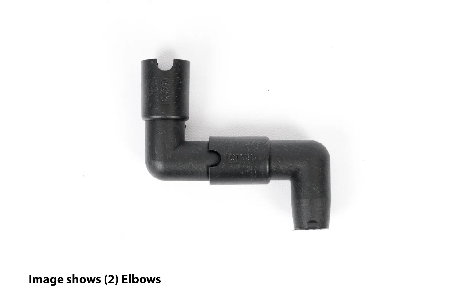 Bato (Dutch) Bucket Drainage Elbow (Black)