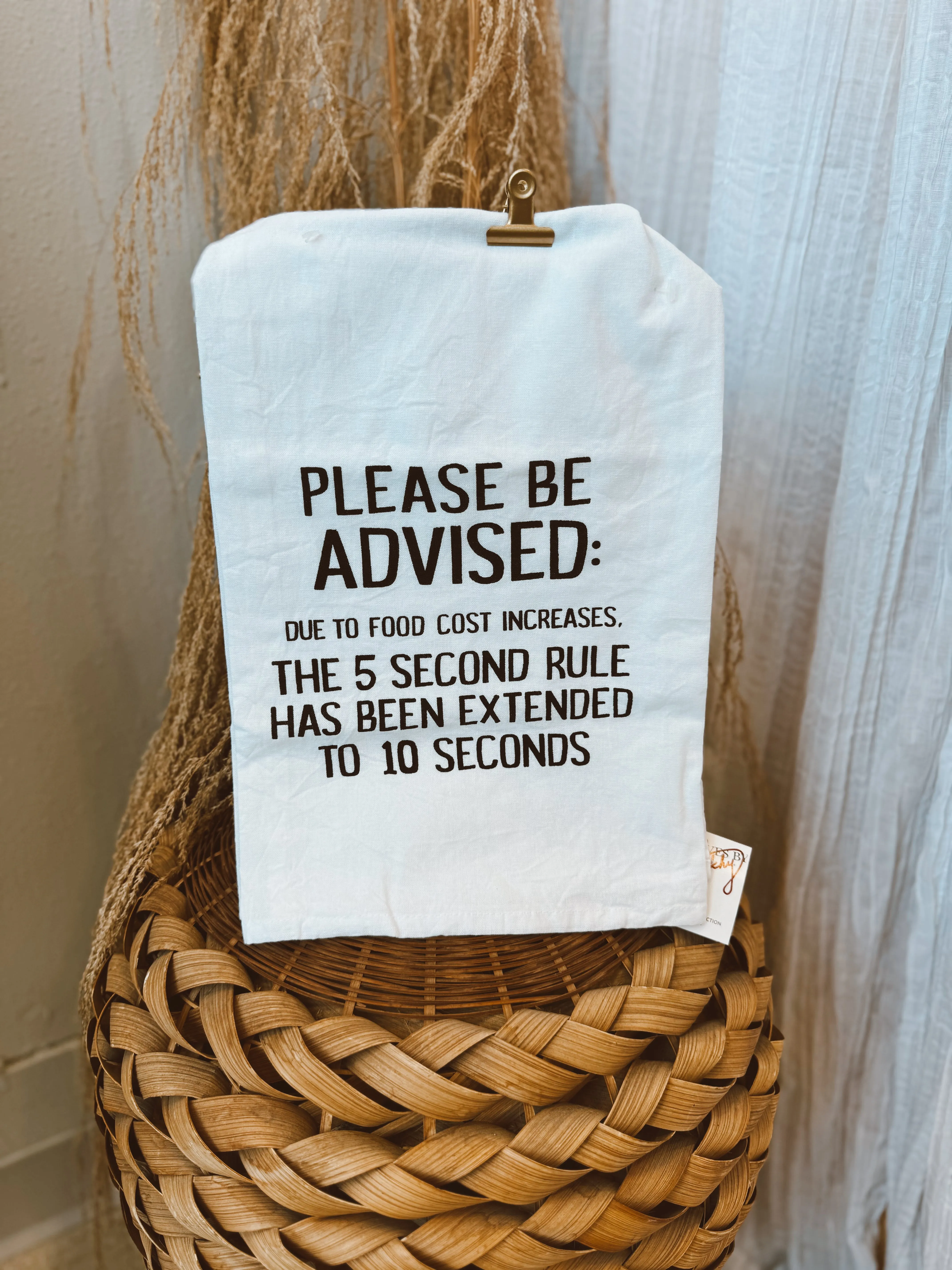 Be Advised Kitchen Tea Towel