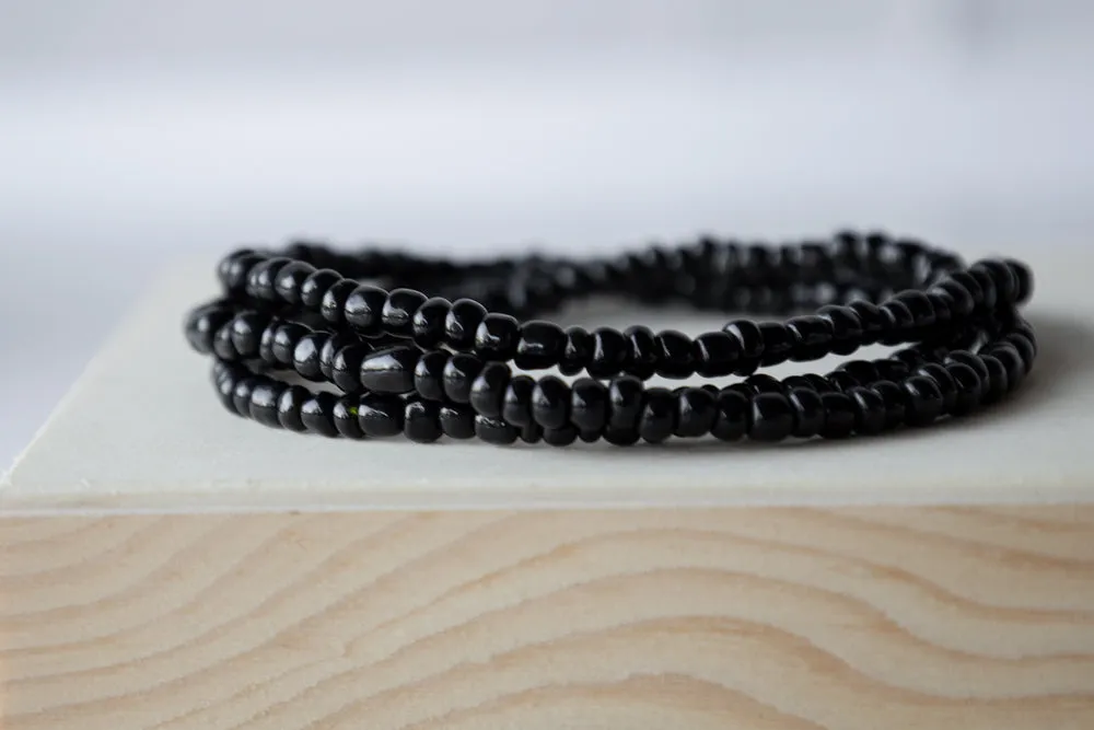 Beaded Bracelet - Black