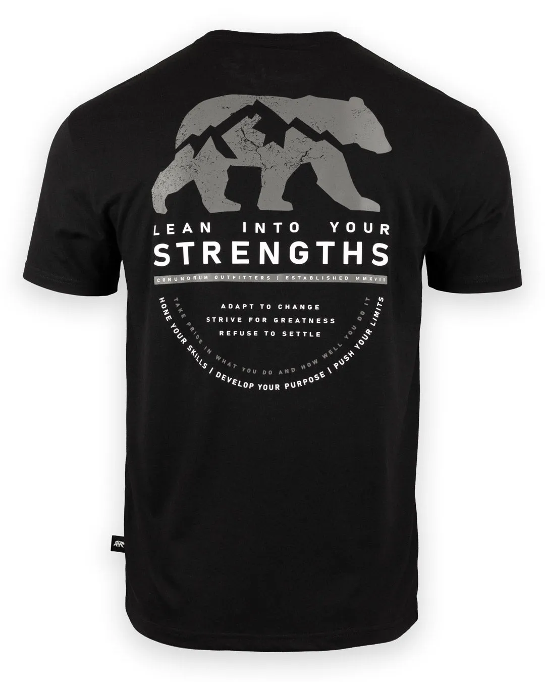 Bear Strength Premium Short Sleeve - Black