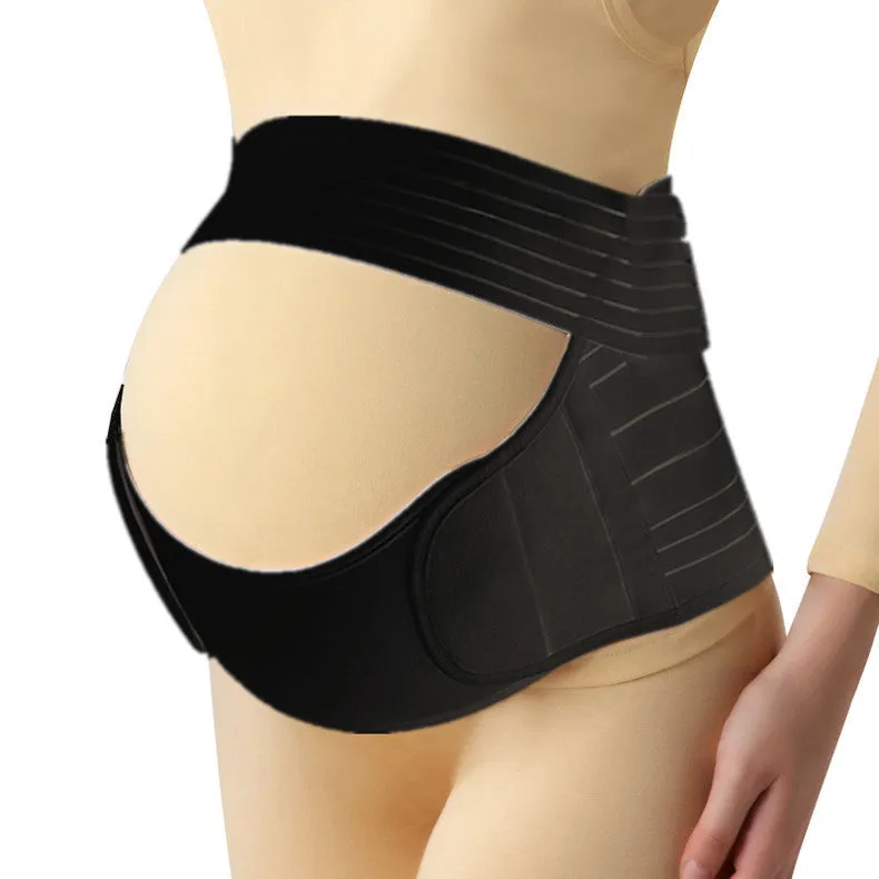 Belly Bliss® Prenatal 3-Piece Set Support for Expecting Moms: Belly Comfort Belt, and Breathable Support Belt