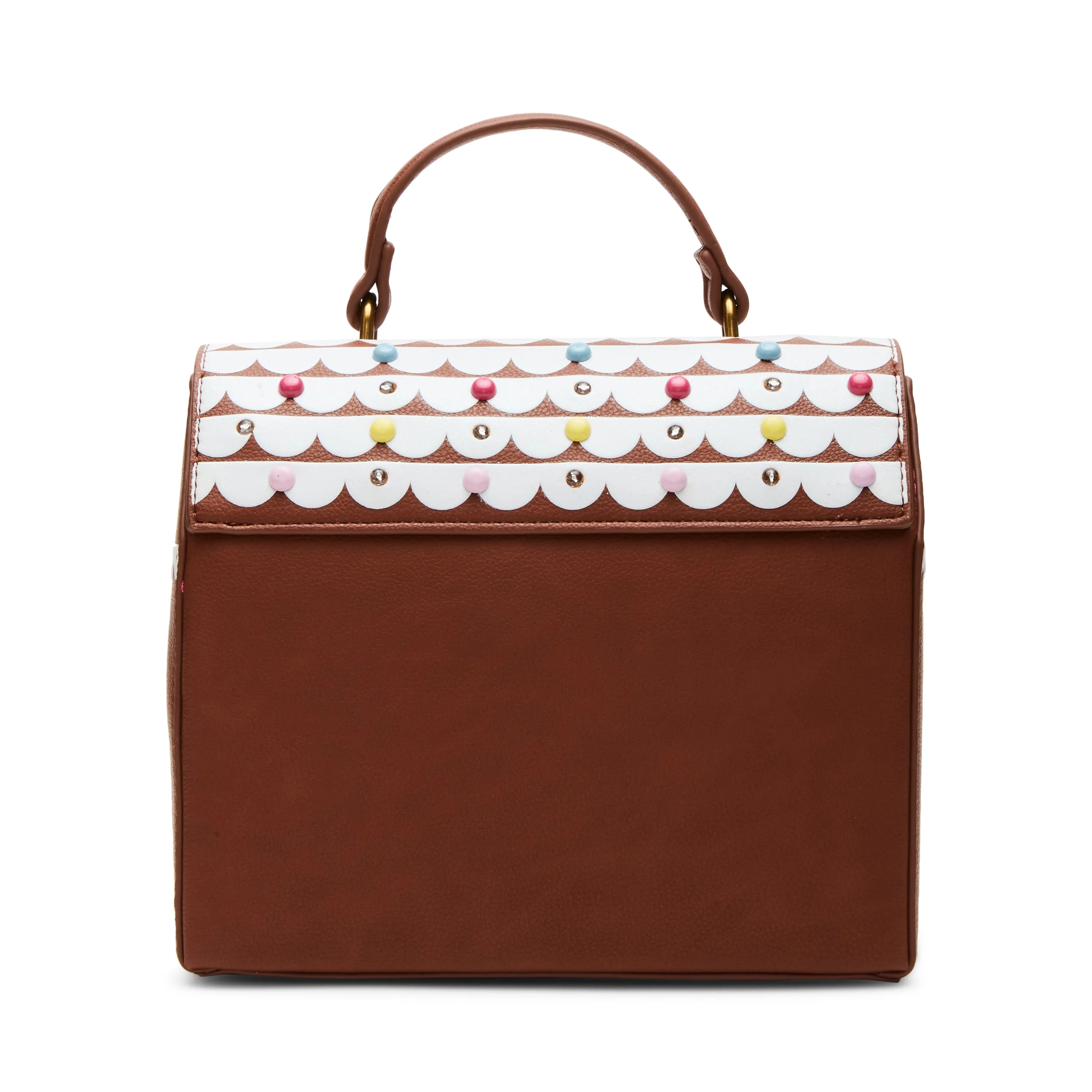 Betsey Johnson Kitsch Gingerbread House Light Up Crossbody Bag