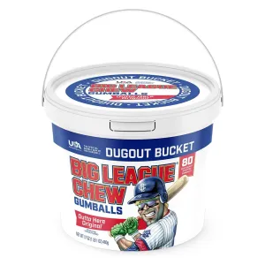 Big League Chew 80ct Bucket Original Bubble Gum