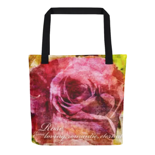 Birthday Blossom Tote Bag - June Rose