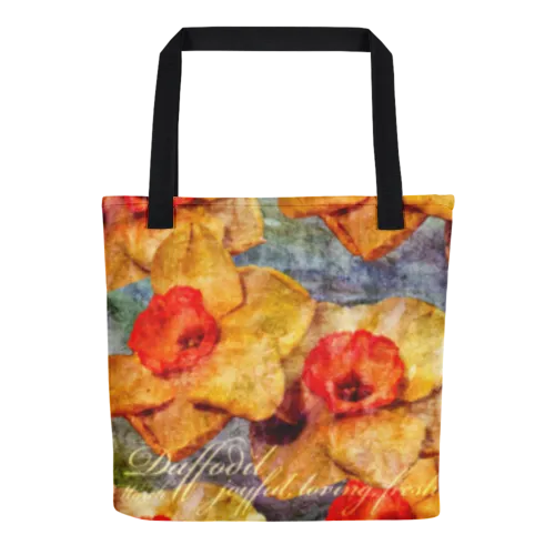 Birthday Blossom Tote Bag - March Daffodil