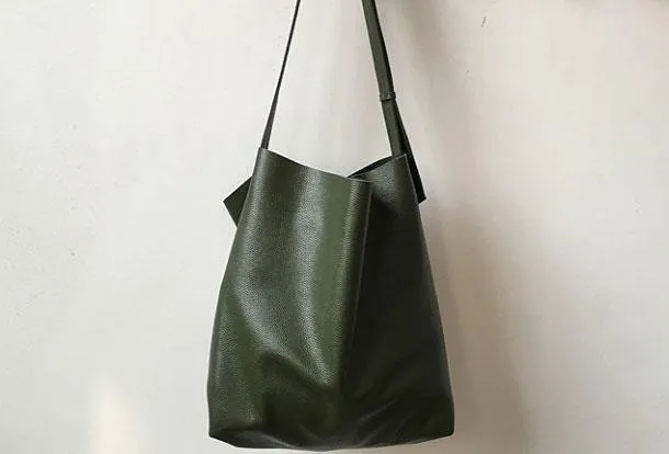 Black Stylish Cute Leather Tote Bag Shoulder Bag Crossbody Tote For Women