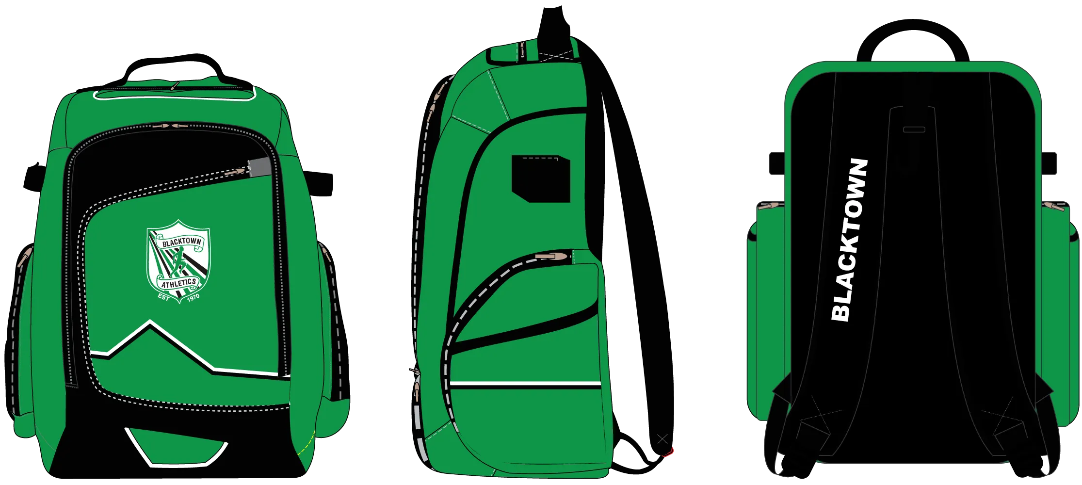 BLACKTOWN LAC - Sublimated Backpack