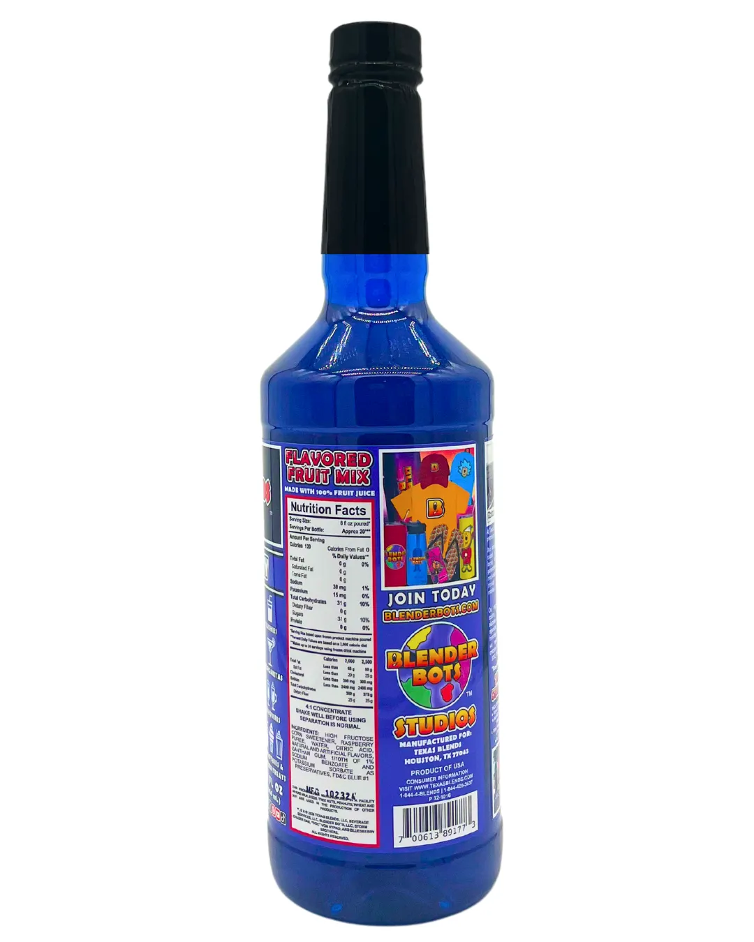 Blue Raspberry Mix - 4:1