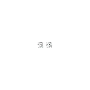 Blush - Boucles d'oreilles - Or Blanc 14k, Zircons (7128WZI)