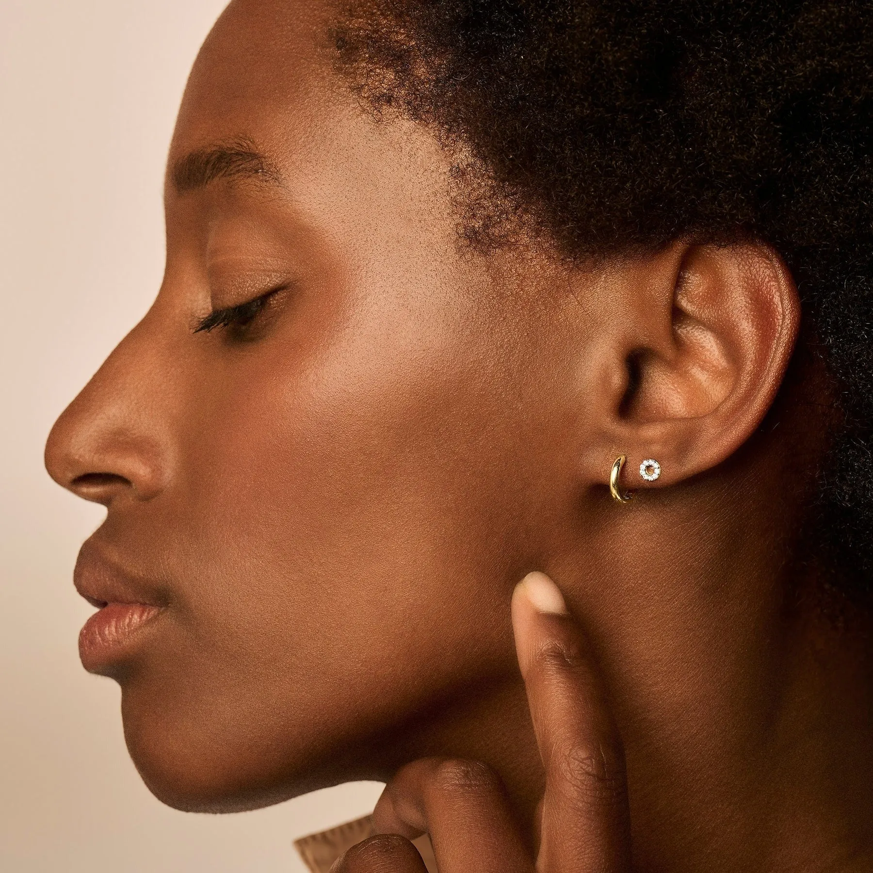 Blush - Boucles d'oreilles - Or Jaune 14k, Zircon (7193YZI)