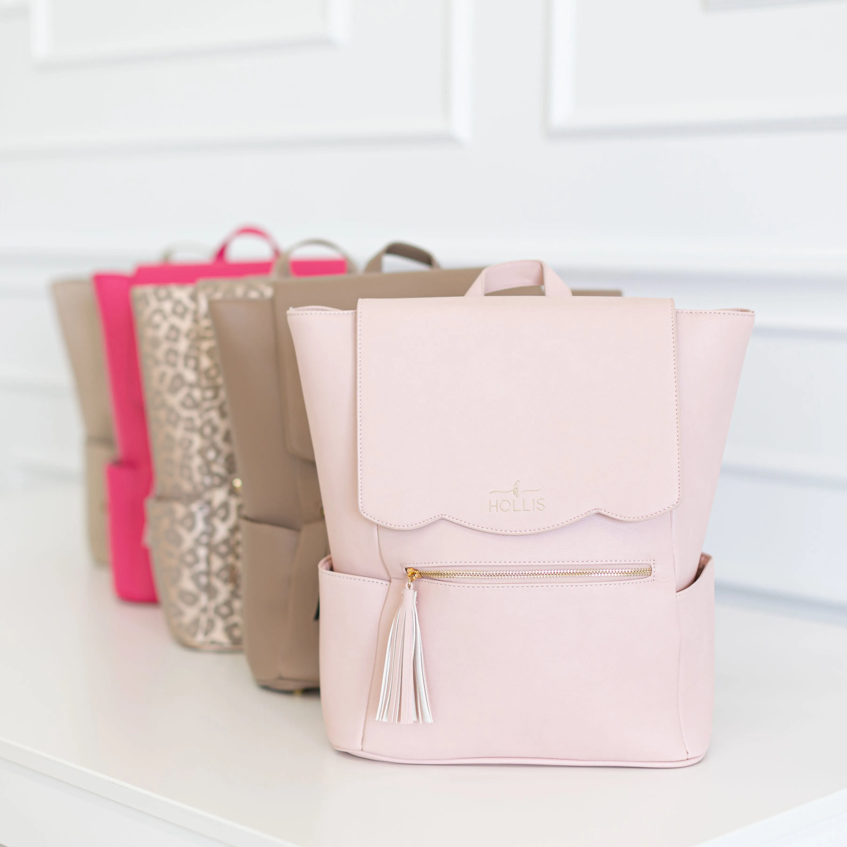 BLUSH Frilly Fullsize Backpack