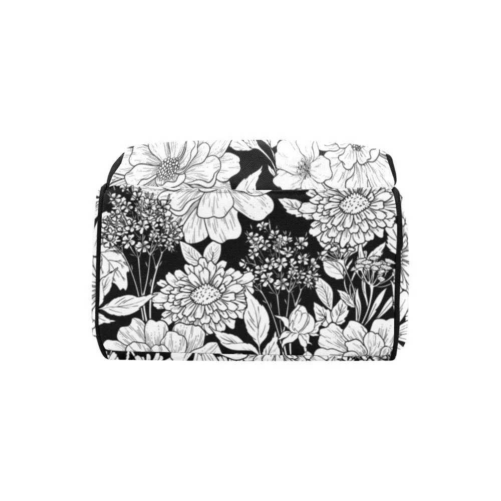 Boho Diaper Bag Backpack Celestial Witchy Goth Baby Shower Gift Idea Insulated Travel Bottle Cooler Boho Moms Dads New Parents Newborn
