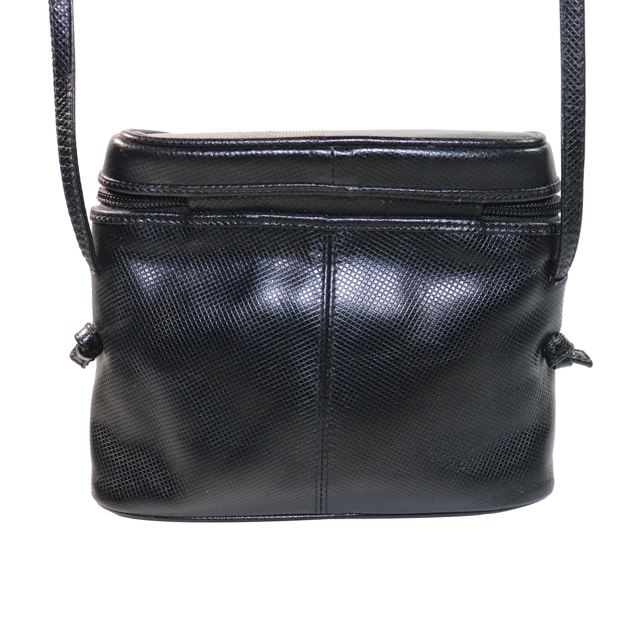 Bottega Veneta Black Half Circle Crossbody Purse