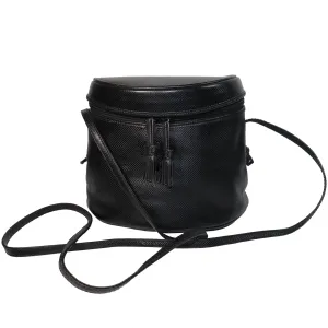 Bottega Veneta Black Half Circle Crossbody Purse