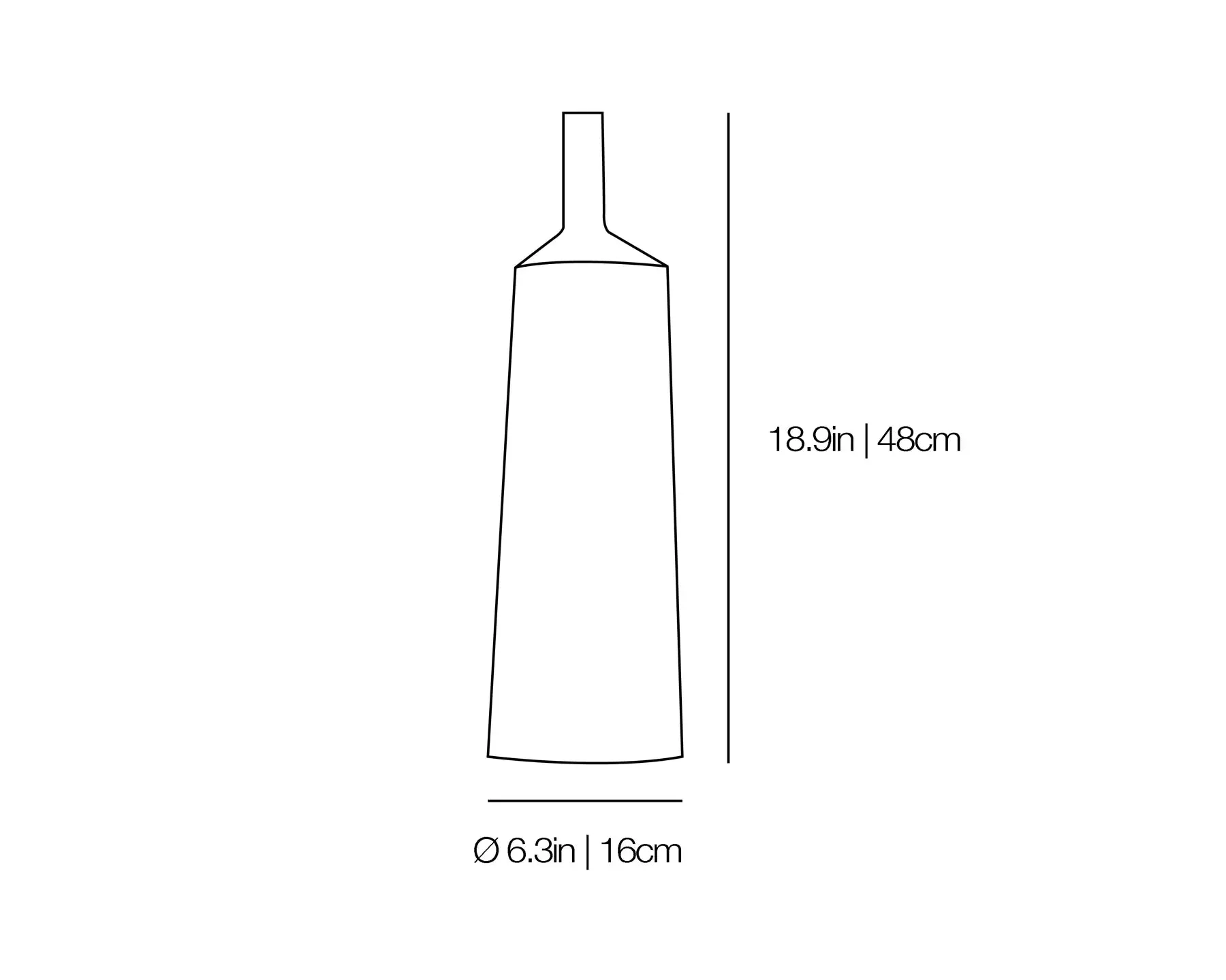 Bottiglia Wood Bottle