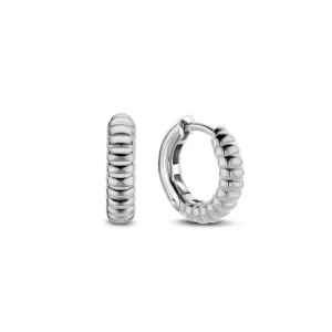 Boucles d'oreilles Créoles TI SENTO - Argent (7839SI)