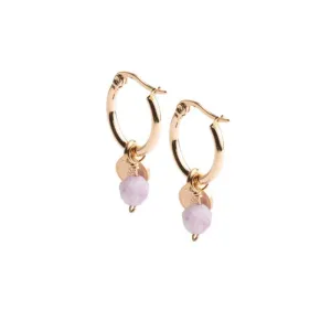 Boucles d'oreilles Didyma - Afti Violet (AF5)