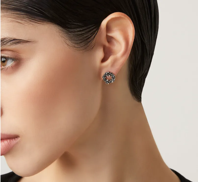 Boucles d'oreilles Giovanni Raspini - Millefleurs, Argent (11701)