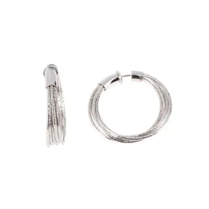 Boucles d'oreilles Pesavento - DNA Spring, Argent (WDNAO101)