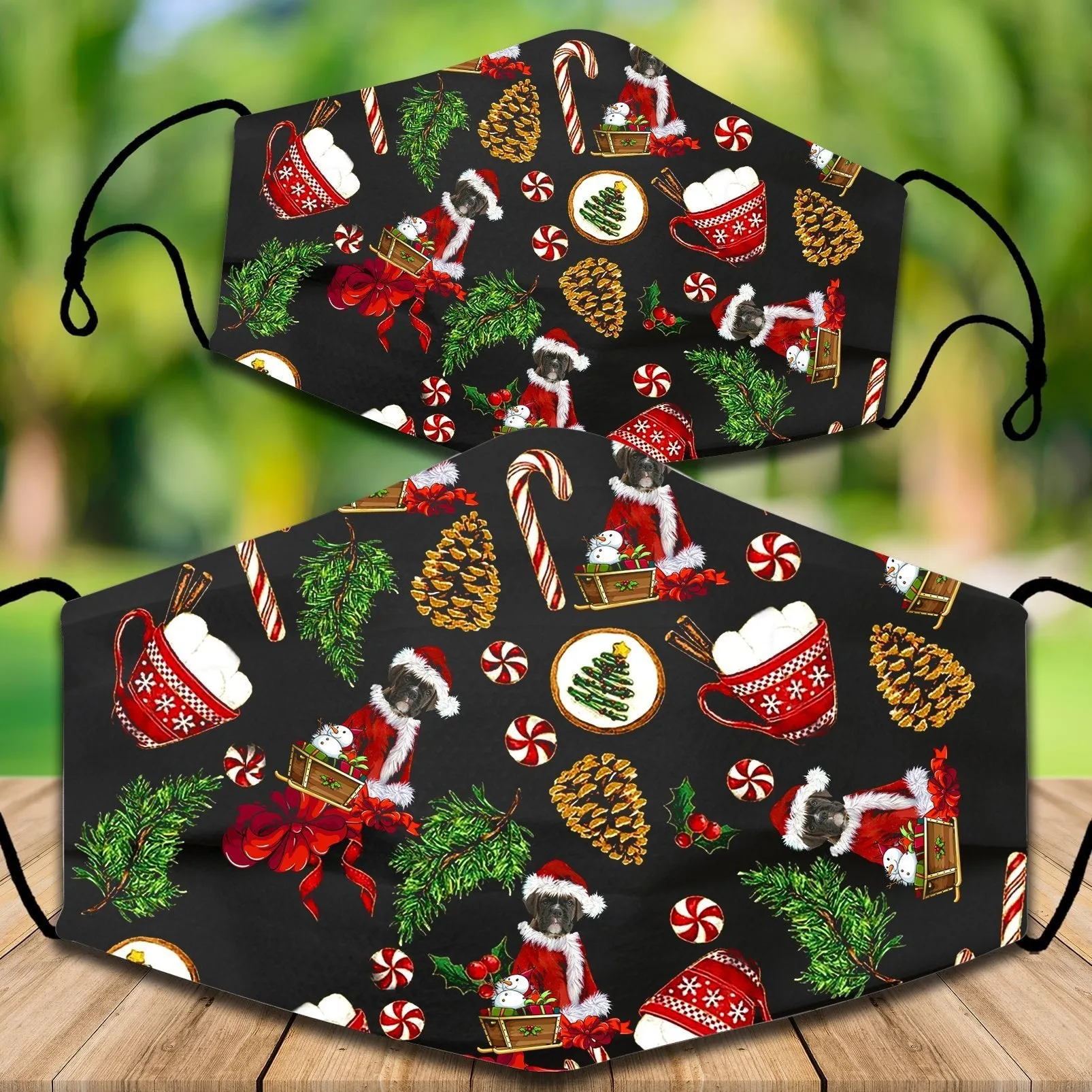 Boxer Christmas Veil