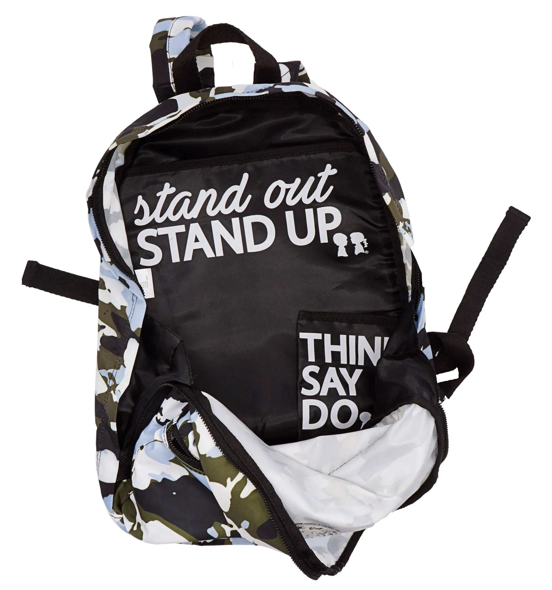 BOY MEETS GIRL® Camouflage Backpack