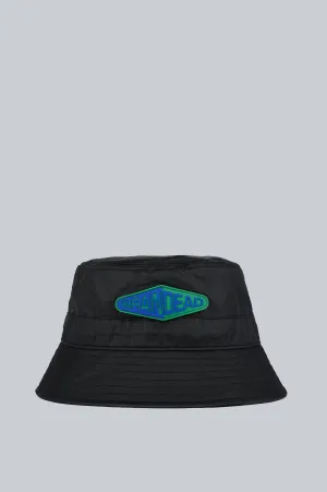 BRAIN DEAD FISHEYE CINCH BUCKET HAT BLACK