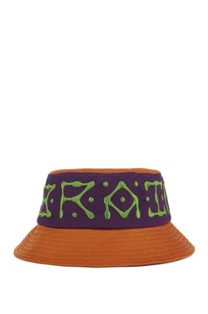 BRAIN DEAD UFO TWILL BUCKET HAT TERRACOTTA