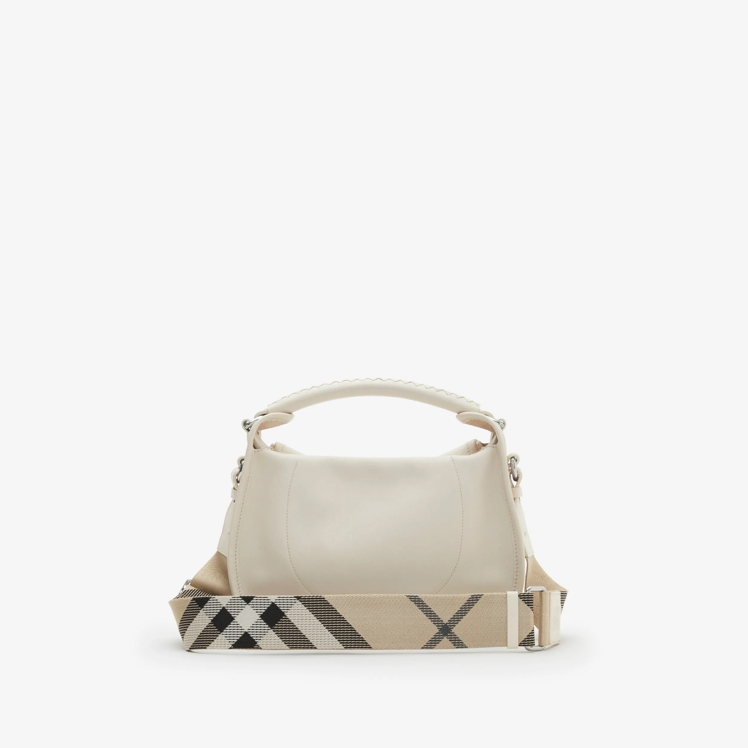 Buberry Small B Clip Messenger Bag in Soap
