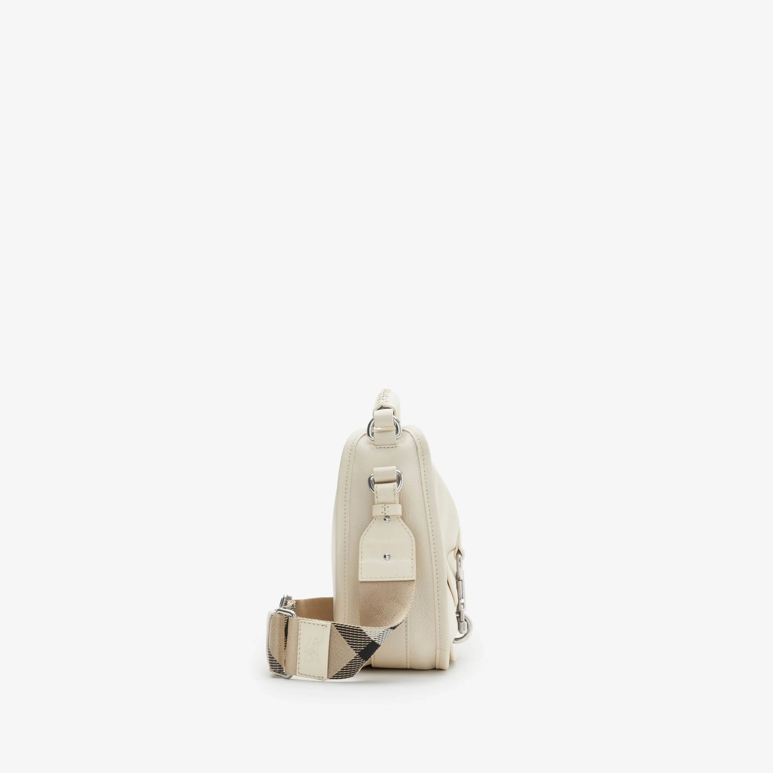 Buberry Small B Clip Messenger Bag in Soap