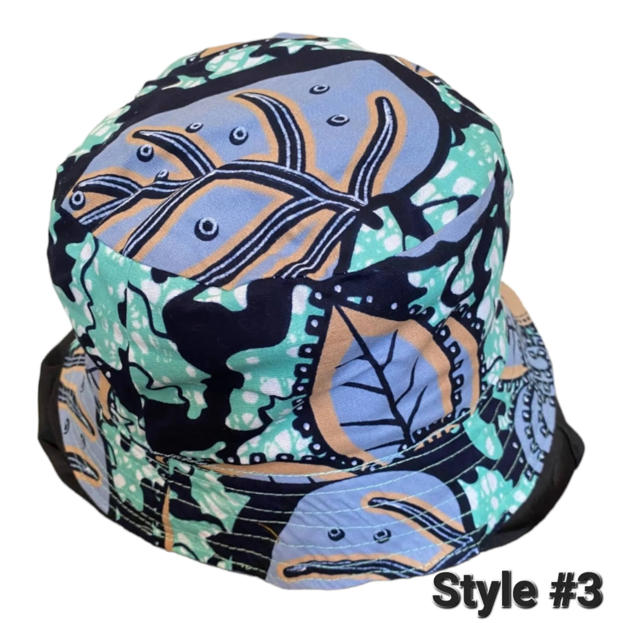 Bucket Hat African Print Kitenge | Geri's Bluffing Boutique