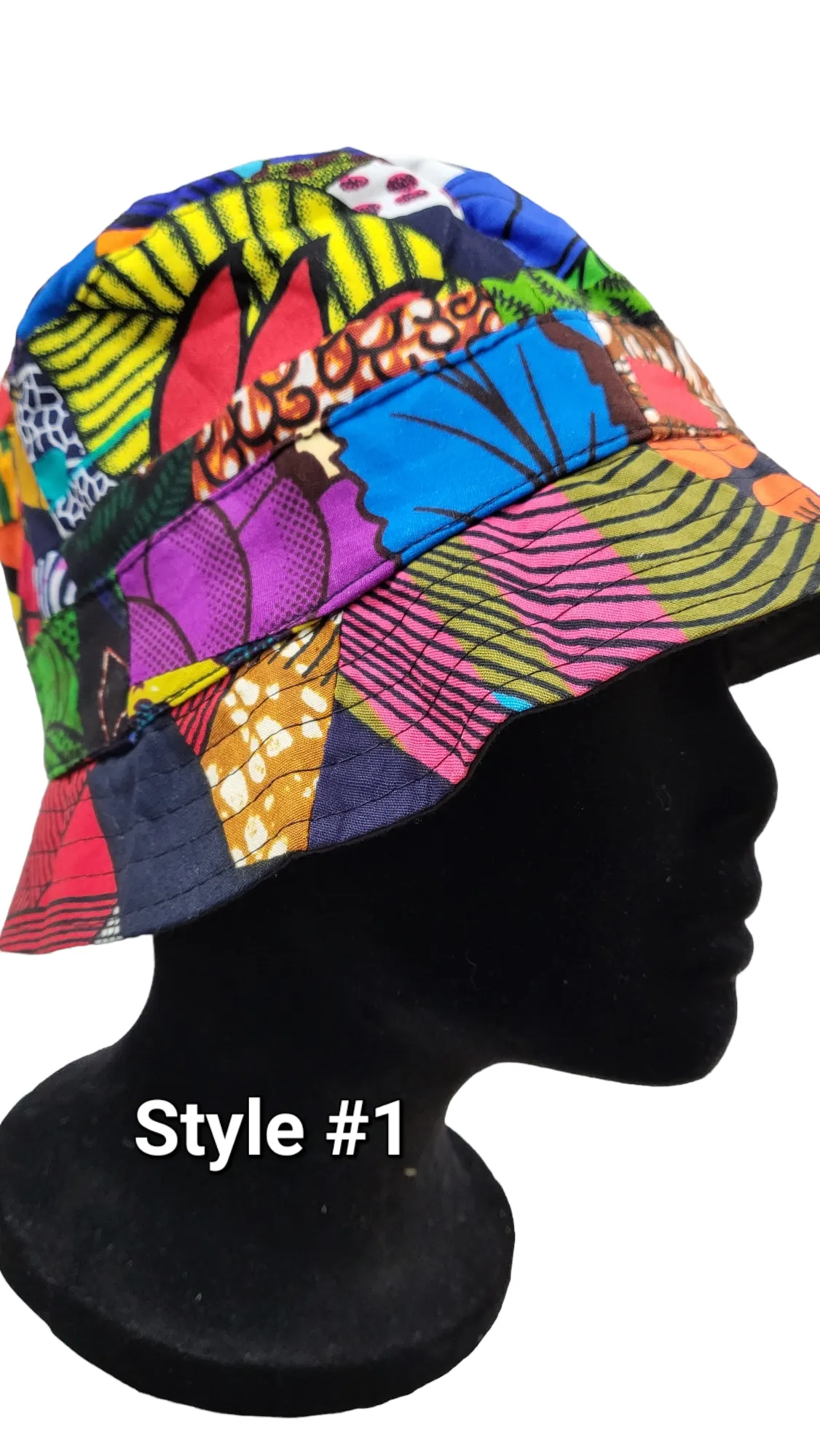 Bucket Hat African Print Kitenge | Geri's Bluffing Boutique