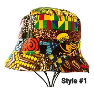 Bucket Hat African Print Kitenge | Geri's Bluffing Boutique
