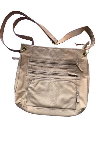 Bueno Beige Crossbody Bag