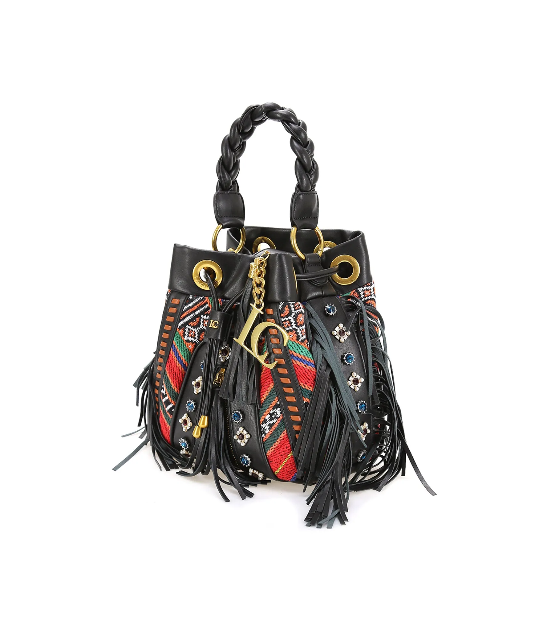 Bukara Squaw Bucket Tessuto   Ecopelle - Multi Color