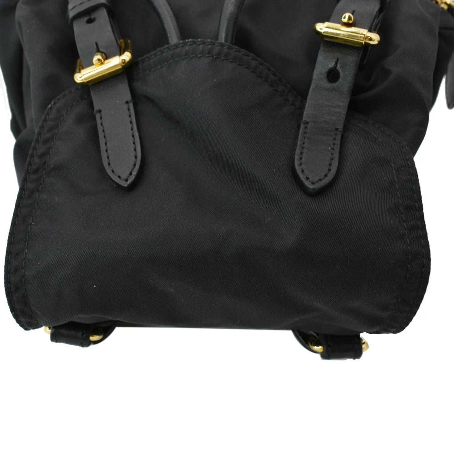 BURBERRY Technical Rucksack Nylon Backpack Bag Black