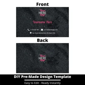 Business Card Design Template 130