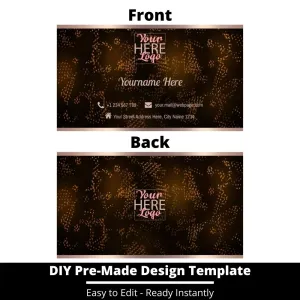 Business Card Design Template 19