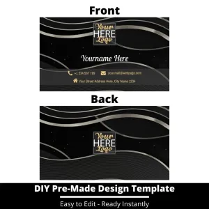 Business Card Design Template 201