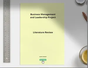 Business Management & Leadership Project Literature Review