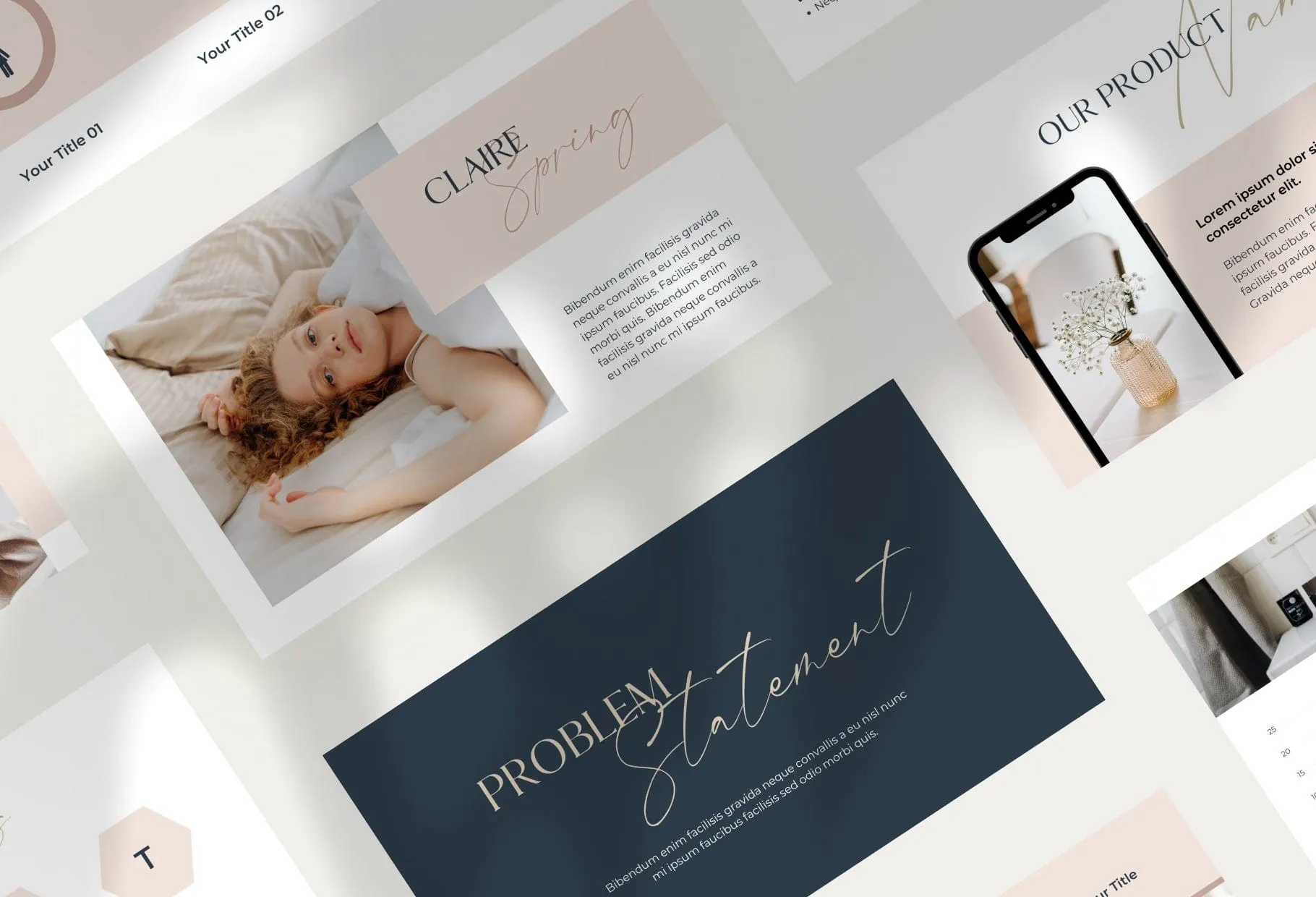 Business Plan Presentation Sage Collection Fully Editable Canva Template