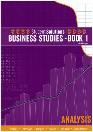 Business Studies Book 1: Cash - 40 Page
