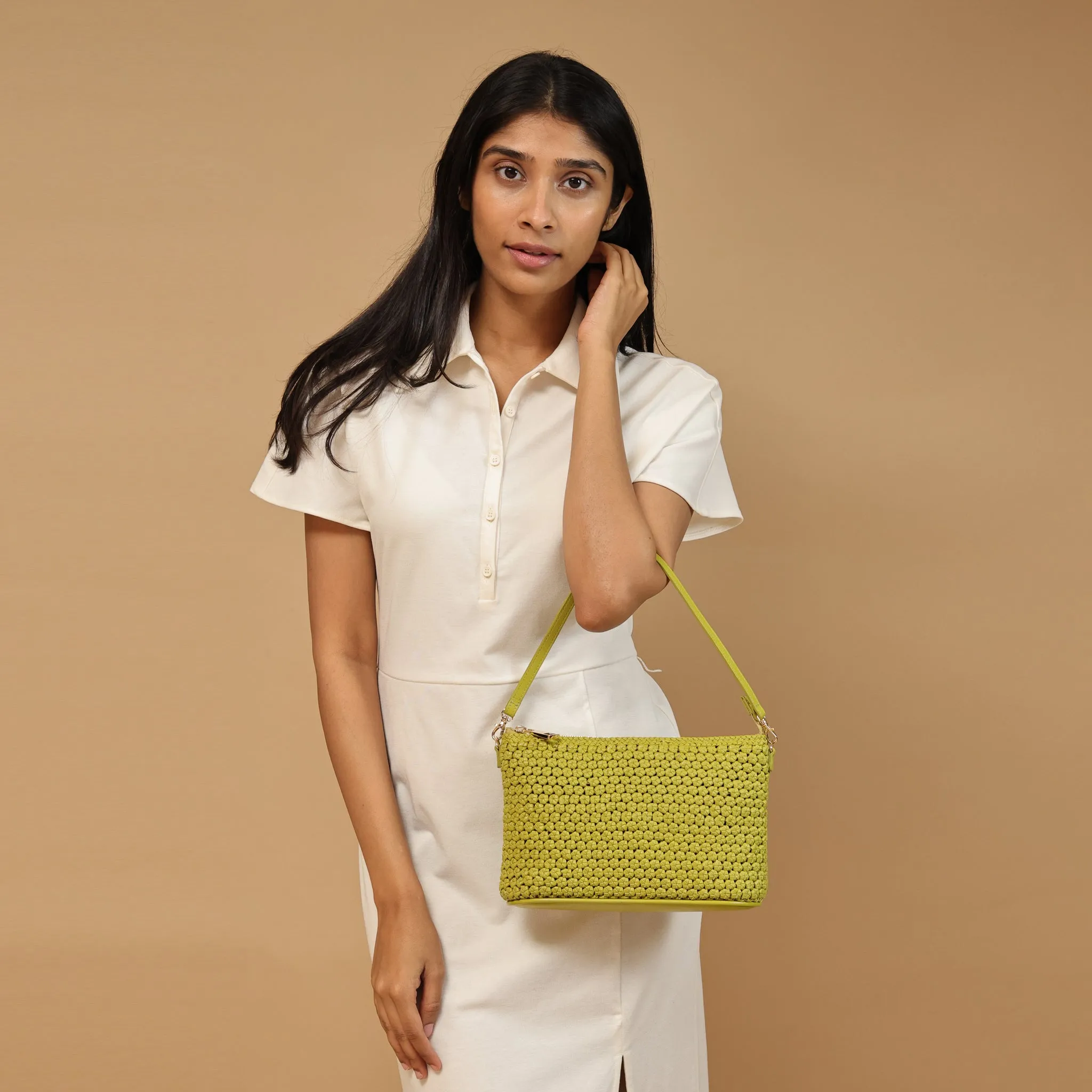 CA 1414 - SHOULDER BAG - LIME