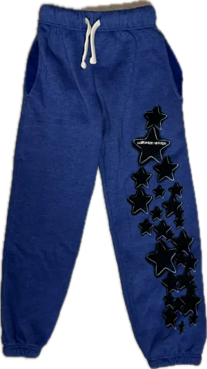 CALIFORNIAN VINTAGE- One Star Sweatpants (Blue)