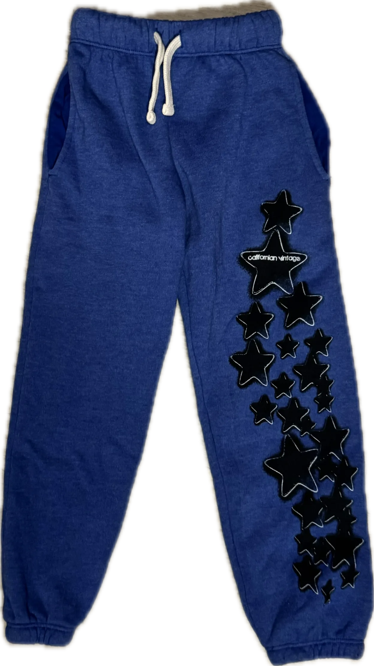 CALIFORNIAN VINTAGE- One Star Sweatpants (Blue)