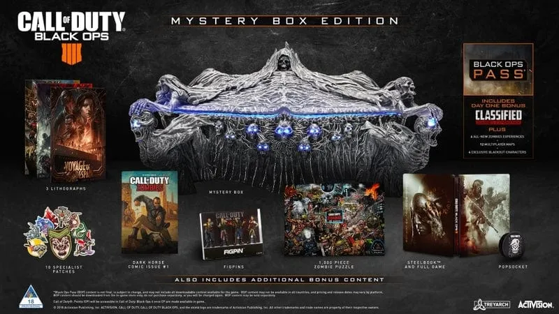Call of Duty®: Black Ops 4 - Mystery Box Collector's Edition (PS4)