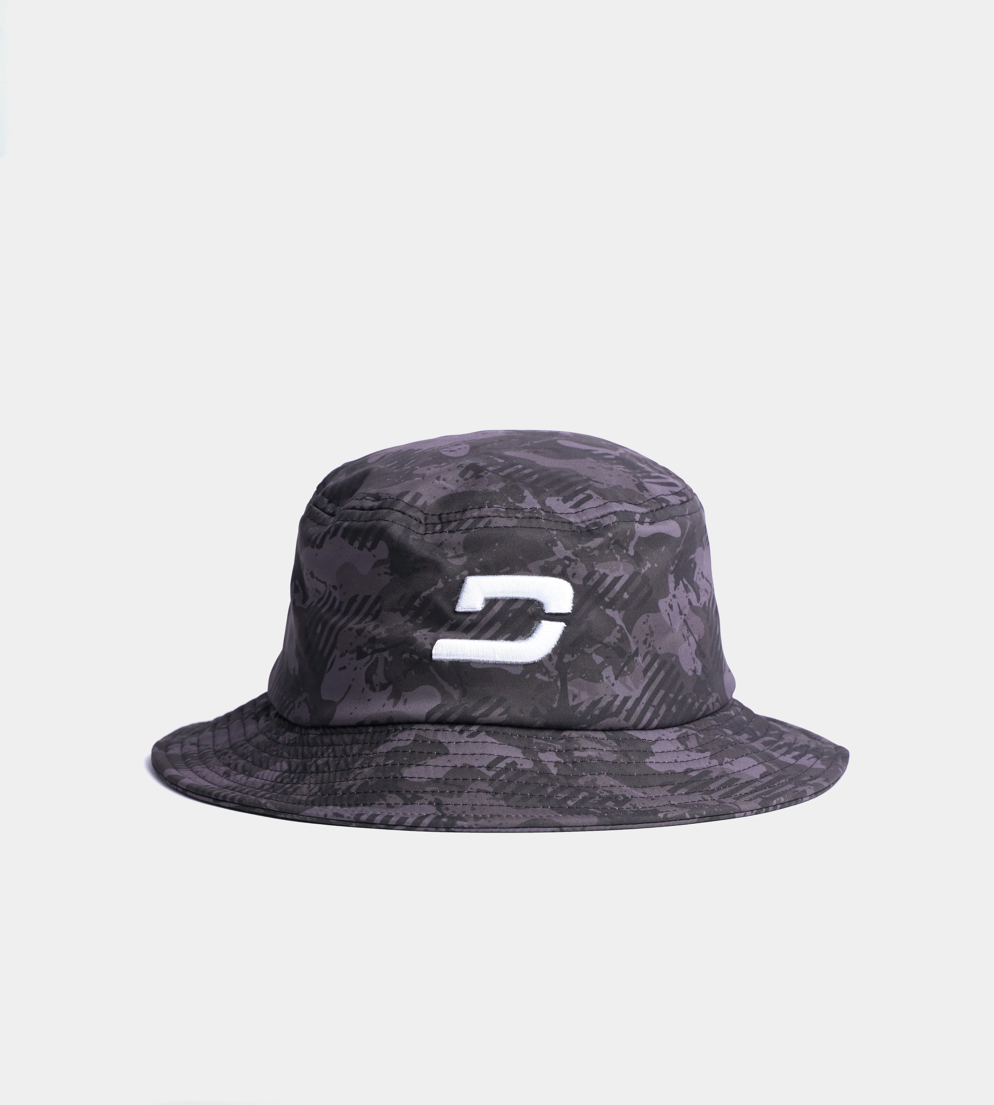 CAMO BUCKET HAT - BLACK
