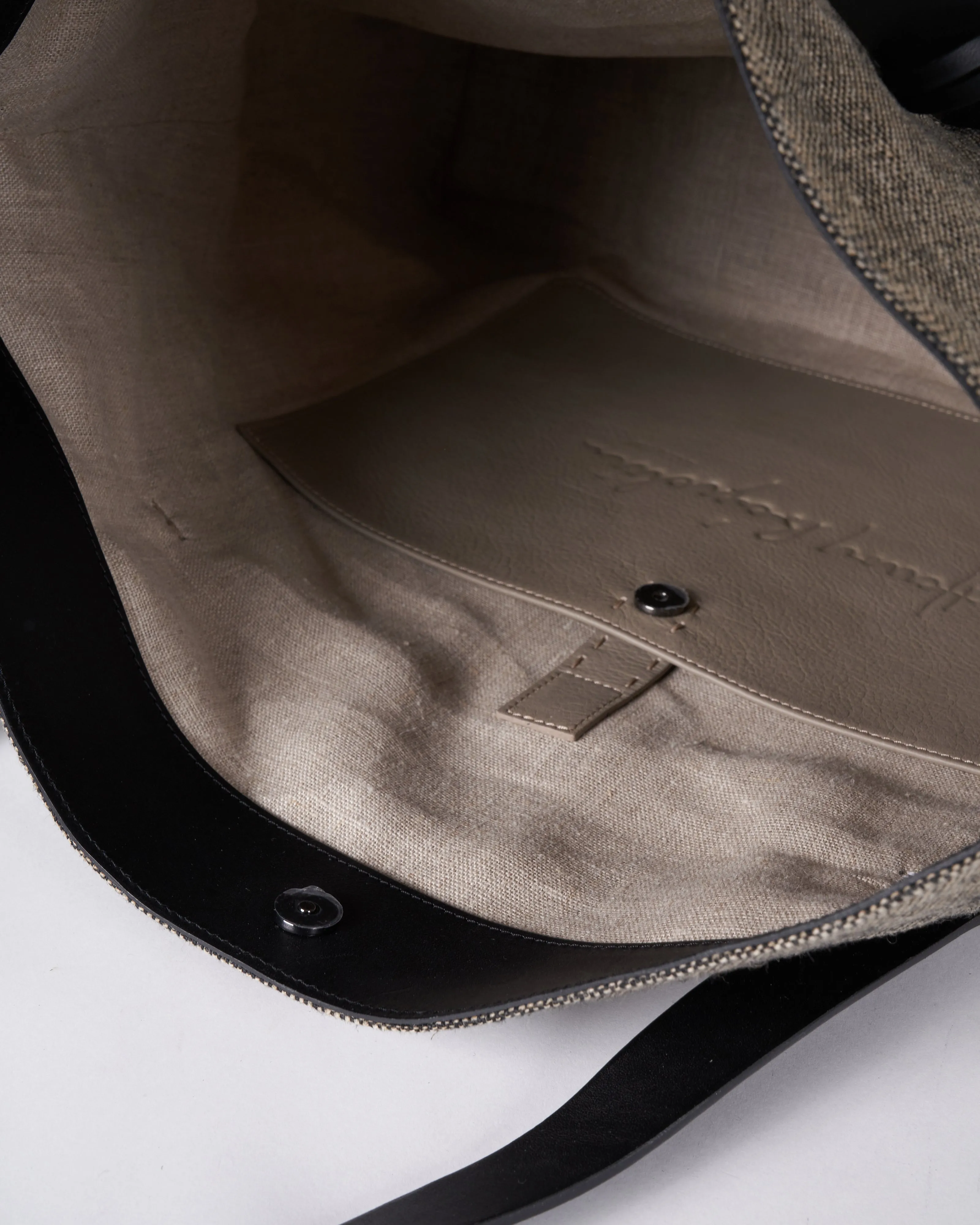 canvas tote - solero nero