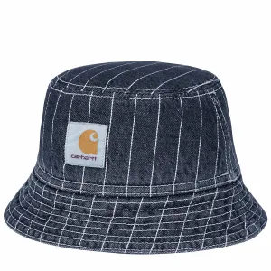 Carhartt WIP Orlean Bucket Hat Blue/White Stonewashed