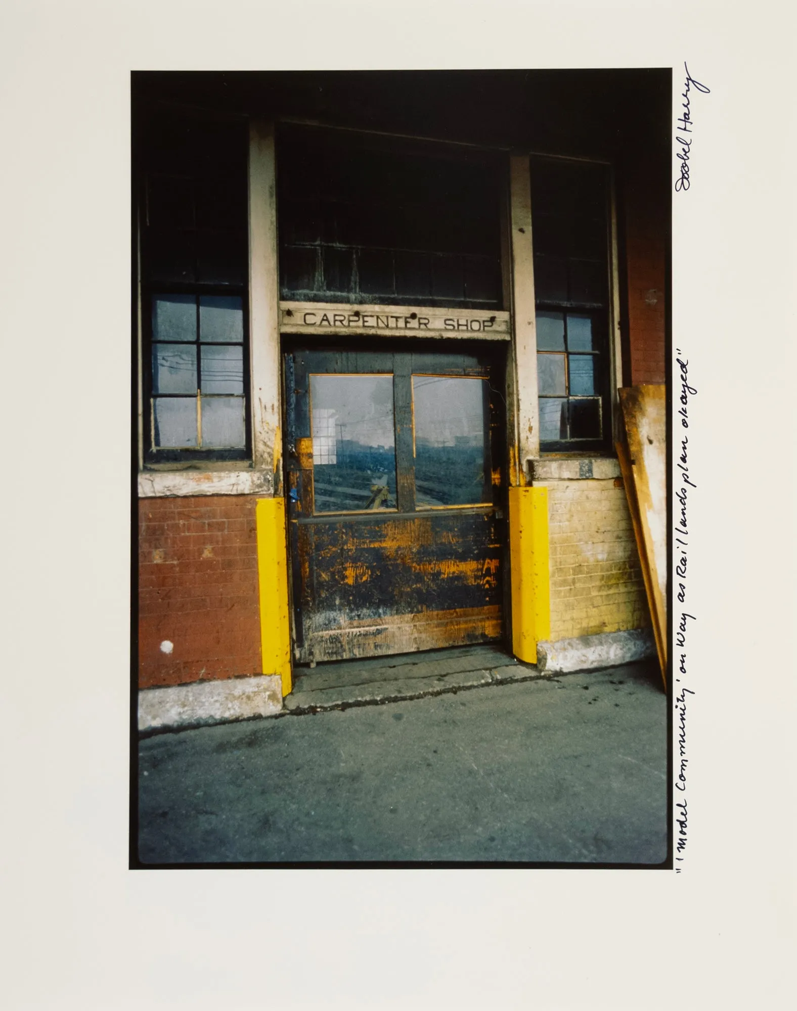 Carpenter Shop, Spadina Coach Yard